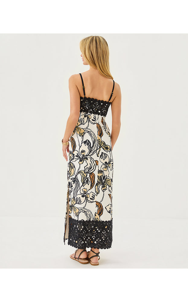 Vena Stretch Maxi Dress - Coconut Oversized Irisistable