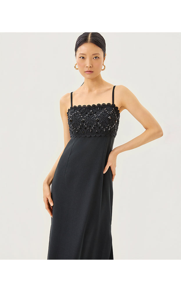 Vena Maxi Dress - Noir
