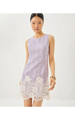 Sharone Boucle Shift Dress - Pink Bliss Blushing Boucle