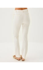 32" Demaria High Rise Stretch Pant - Coconut