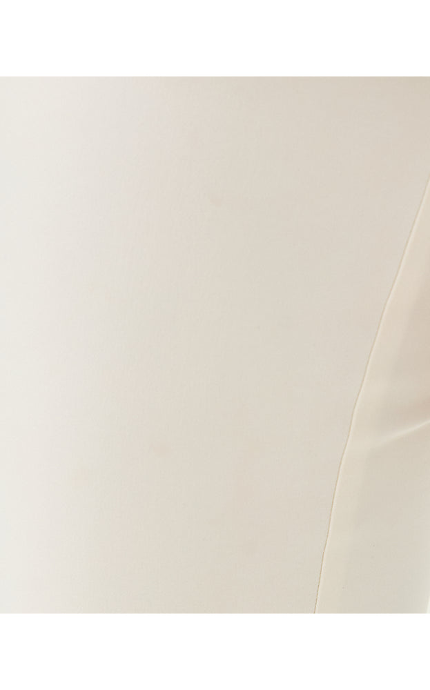 32" Demaria High Rise Stretch Pant - Coconut