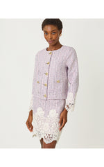 Lavina Boucle Jacket - Pink Bliss Blushing Boucle