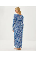 Alessani Maxi Dress - Starlight Navy Unforgettable
