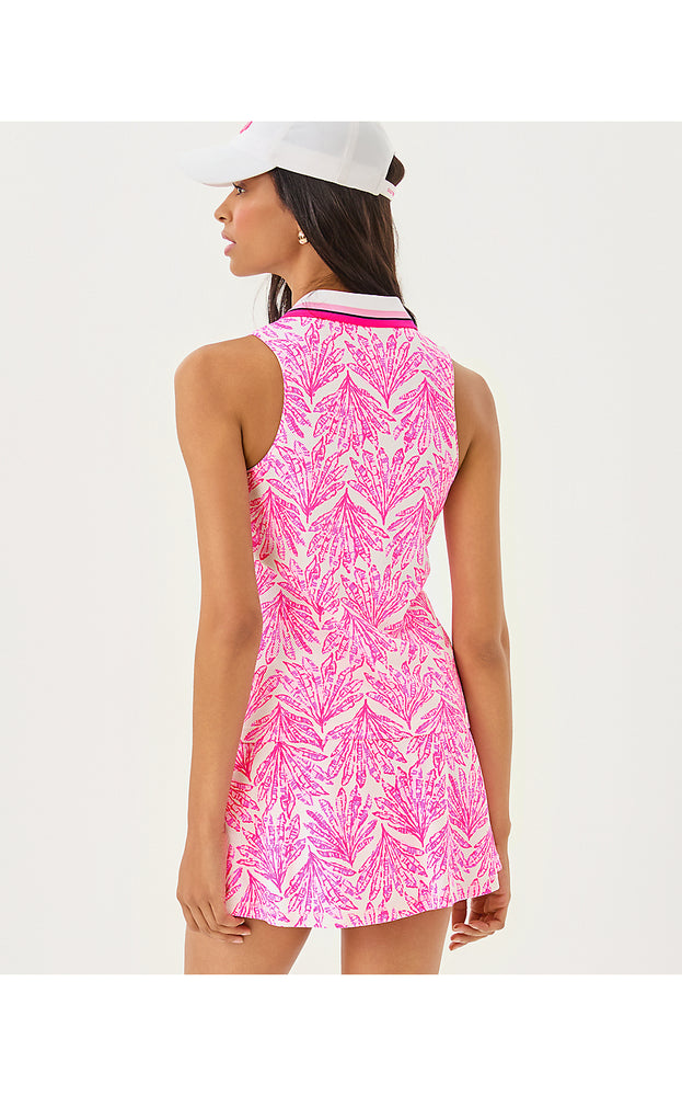UPF 50+ Luxletic Alister Polo - Pink Bliss Shady Babe