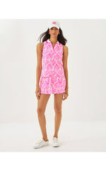 UPF 50+ Alister Polo - Pink Bliss Shady Babe
