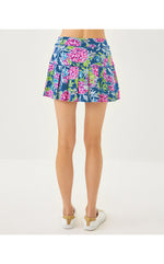 UPF 50+ Luxletic Freesia Pleated Skort - Dahlia Licious