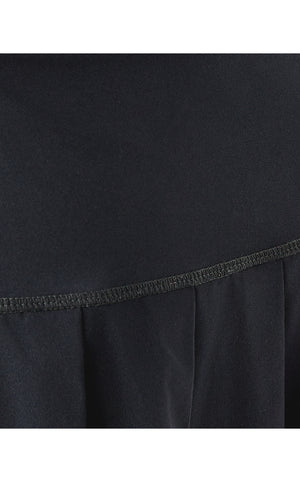 UPF 50+ Luxletic Freesia Pleated Skort - Noir