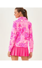 UPF 50+ Eleni Zip-Up - Parigi Pink Supporting Squad