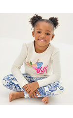 Girls Mini Jansen Long Sleeved Top - Multi Endless Animals Summer Graphic