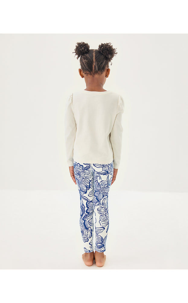 Girls Mini Jansen Long Sleeved Top - Multi Endless Animals Summer Graphic