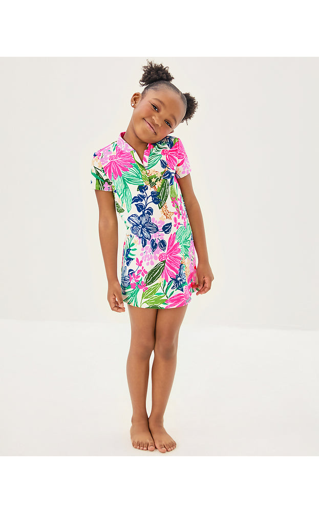 Girls UPF 50+ Mini Love Active Dress - Multi Endless Summers