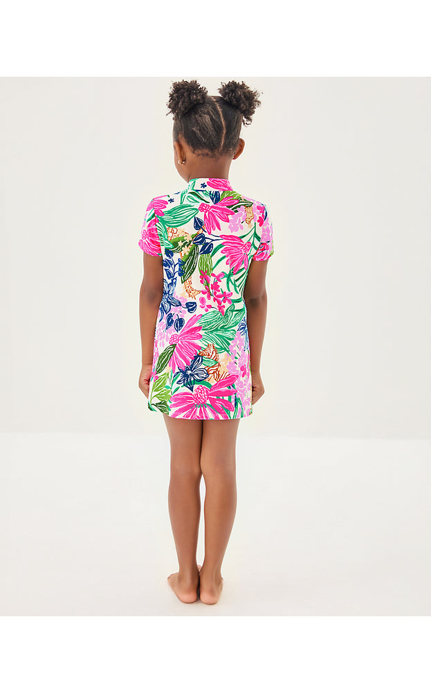 Girls UPF 50+ Mini Love Active Dress - Multi Endless Summers