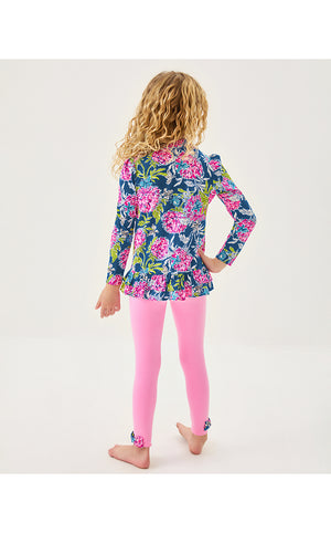 Girls Penelope Tunic & Legging Set - Multi Dahlia Licious