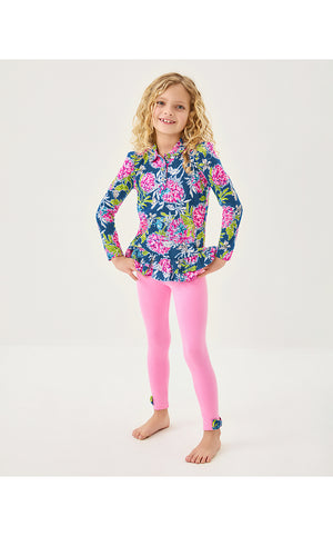 Girls Penelope Tunic & Legging Set - Multi Dahlia Licious