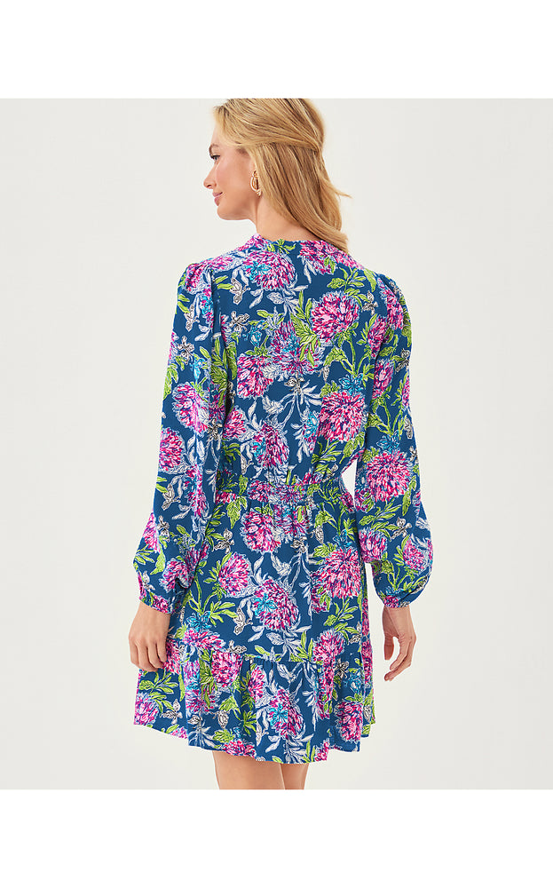 Axton Dress - Multi Dahlia Licious