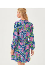 Axton Dress - Multi Dahlia Licious