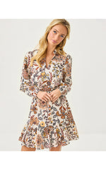 Axton Eyelet Dress - Coconut Take Meowt