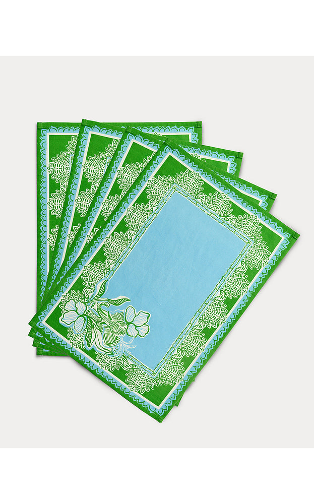 Engineered Printed Placemat - Multi Came To Party Engineered