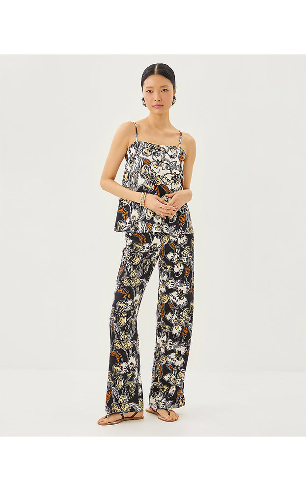 32" Rosamarie High Rise Pant - Onyx Irisistable
