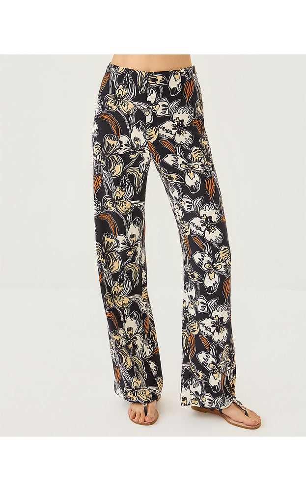 32" Rosamarie High Rise Pant - Onyx Irisistable