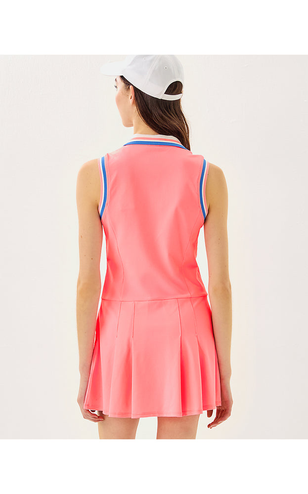 UPF 50+ Luxletic Jessamy Sleeveless Dress - Sorbet Pink