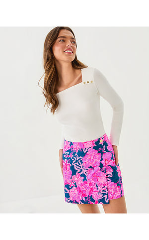 Brenton Mini Skort - Starlight Navy Once And Floral
