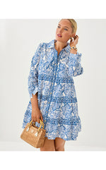 Angie Shirtdress - Coconut Unforgettable Engineered