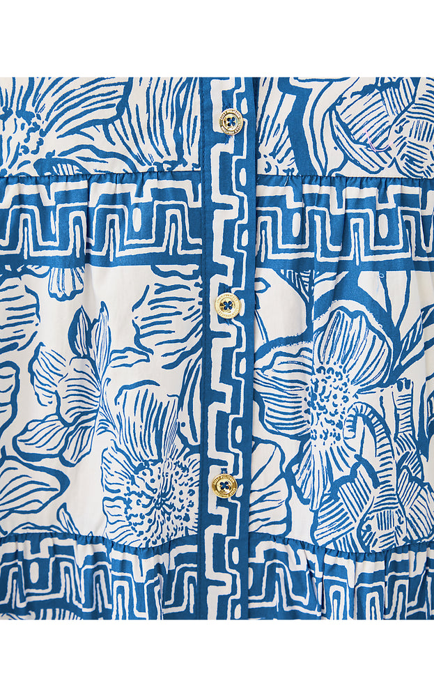 Angie Shirtdress - Coconut Unforgettable Engineered