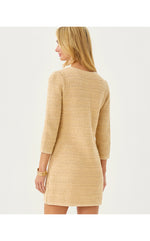 Rhysa Sweater Dress - Rattan Metallic Marl