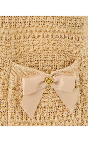Rhysa Sweater Dress - Rattan Metallic Marl