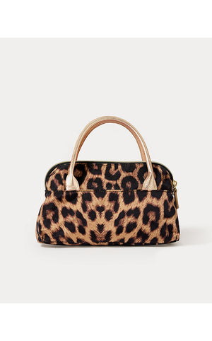 Kerrington Top Handle Mini Bag - Multi Leopard Faille