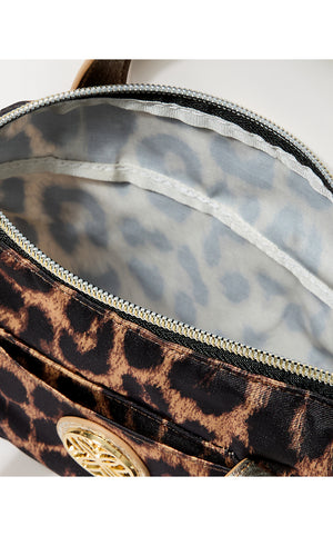 Kerrington Top Handle Mini Bag - Multi Leopard Faille