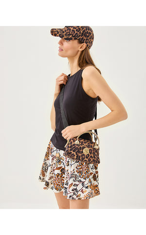 Kerrington Top Handle Mini Bag - Multi Leopard Faille