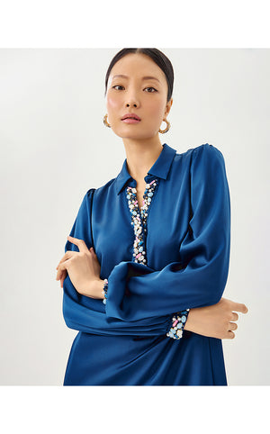 Harmonee Shirtdress - Starlight Navy