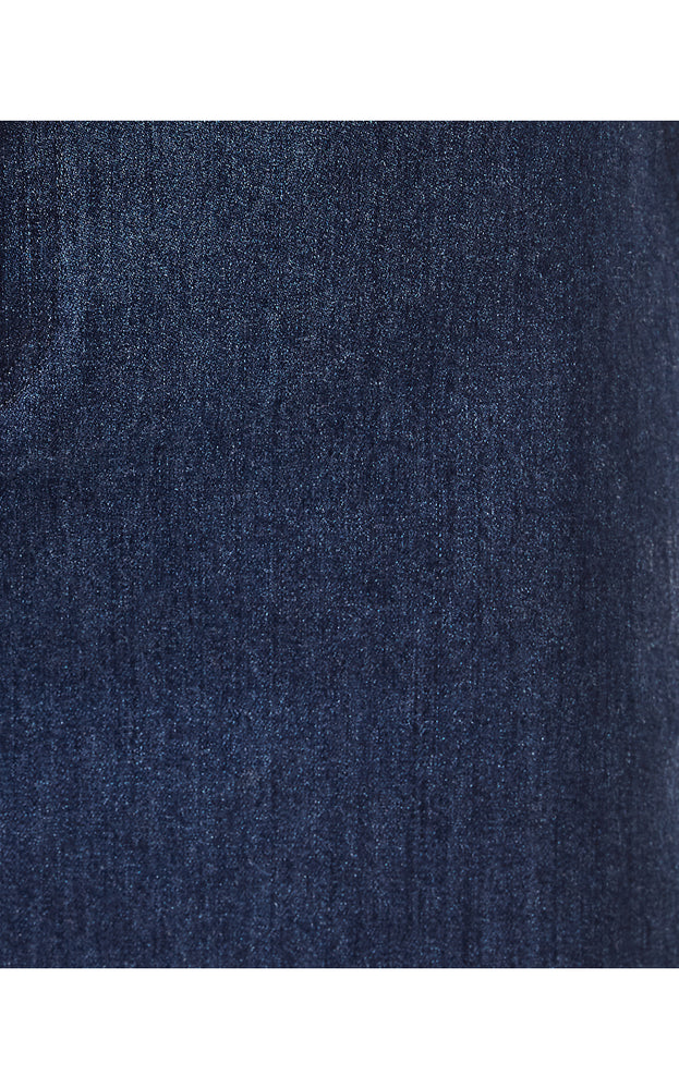 Colette Stretch Denim Skirt - Dark Wash