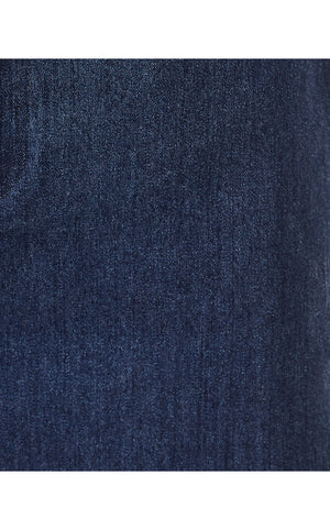 Colette Stretch Denim Skirt - Dark Wash