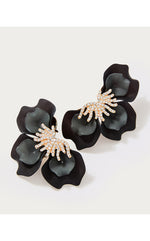 Dahlialicious Earrings - Noir