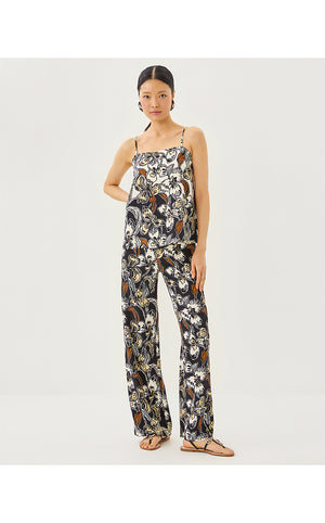 Jesslyn Top - Onyx  Irisistable Engineered Woven Top