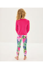 Girls Mini Jansen Long Sleeved Top - Multi Brandmarked Lilly Script Graphic