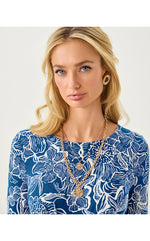 Swayin In The Breeze Necklace - Gold Metallic