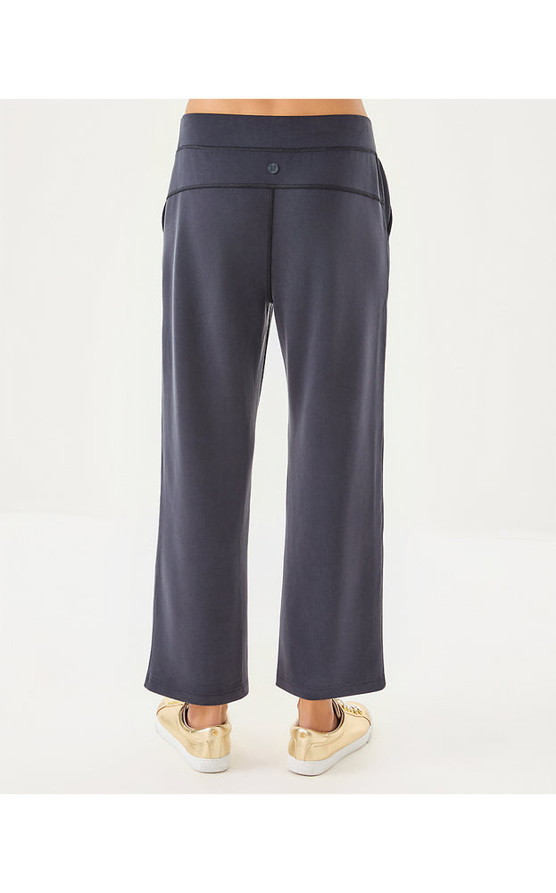 UPF 50+ 25.5" Alwyn High Rise Crop Pant - Noir