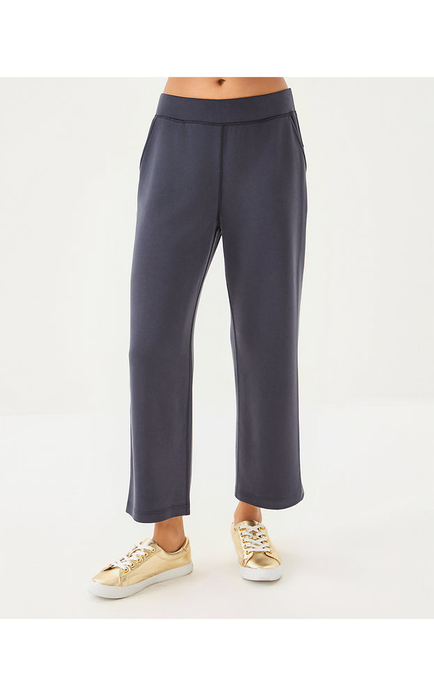 UPF 50+ 25.5" Alwyn High Rise Crop Pant - Noir