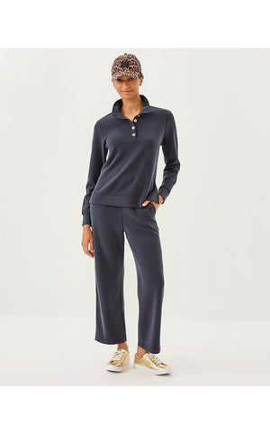 UPF 50+ 25.5" Alwyn High Rise Crop Pant - Noir
