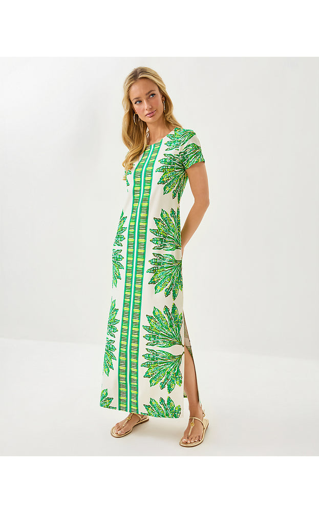 UPF 50+ Kaden Maxi Dress - Kitts Green Shady Babe Engineered Chillylilly