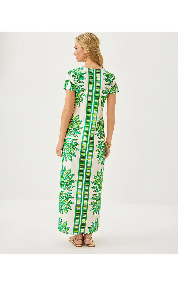 UPF 50+ Kaden Maxi Dress - Kitts Green Shady Babe Engineered Chillylilly