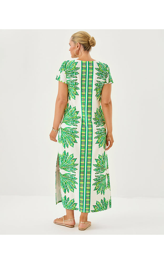 UPF 50+ Kaden Maxi Dress - Kitts Green Shady Babe Engineered Chillylilly