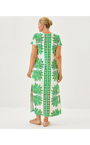 UPF 50+ Kaden Maxi Dress - Kitts Green Shady Babe Engineered Chillylilly