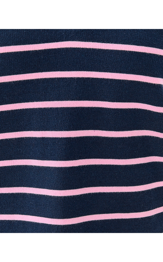 Corvaya Terry Pullover - Low Tide Navy Legacy Stripe