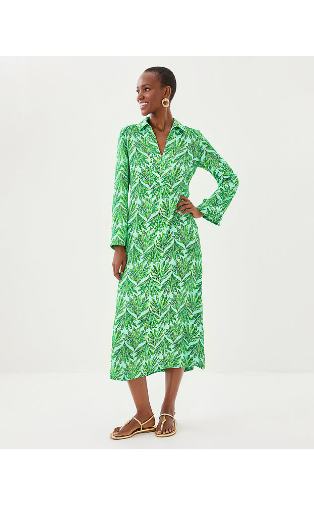 Simona Midi Dress - Kitts Green Shady Babe