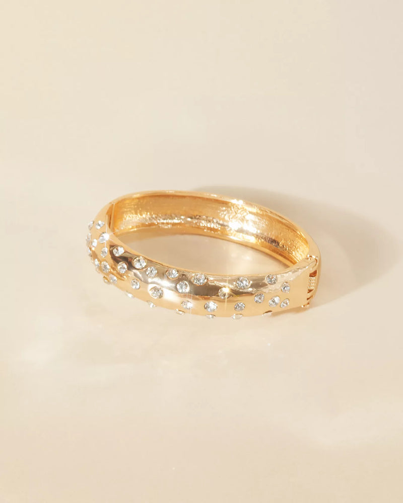 All Dahled Up Bracelet - Gold Metallic